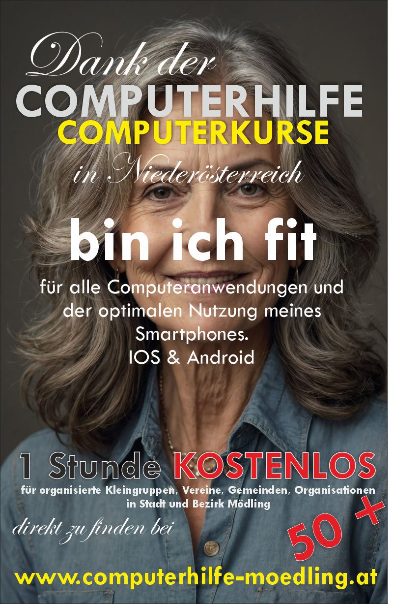Computerhilfe & Computerkurse in gesamten Mdling