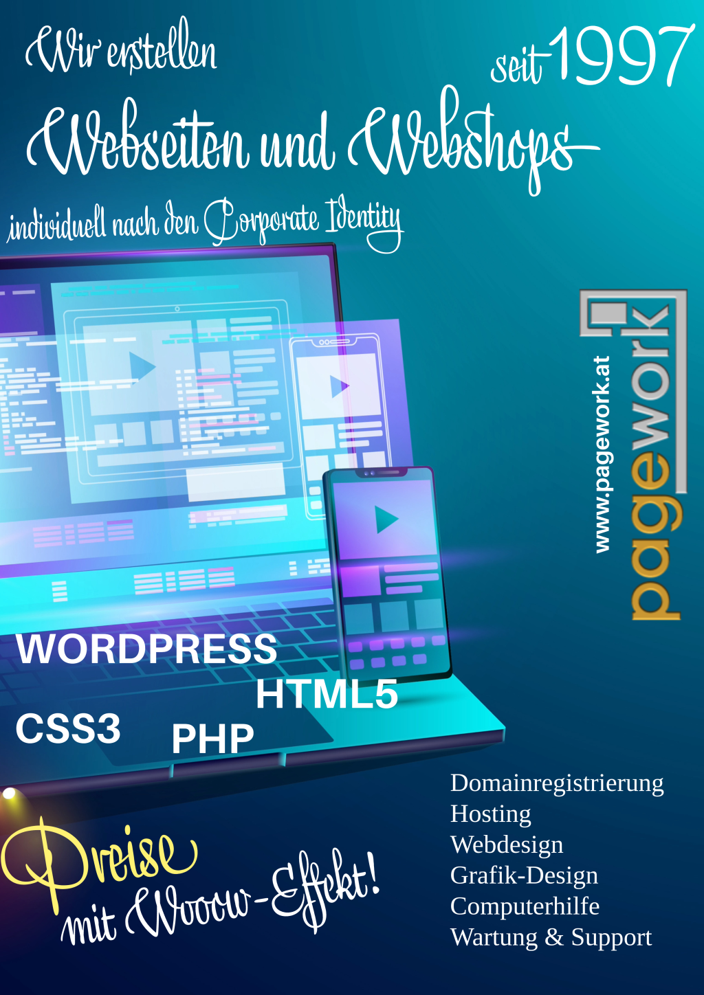 IT-Dienstleistung - Web-Grafik-Design
